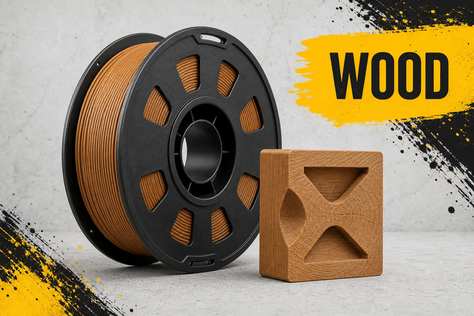 Woodfill 3D printing material