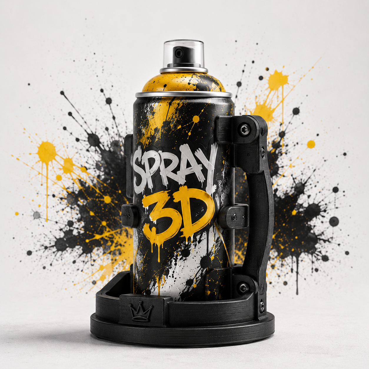 Spray can holder